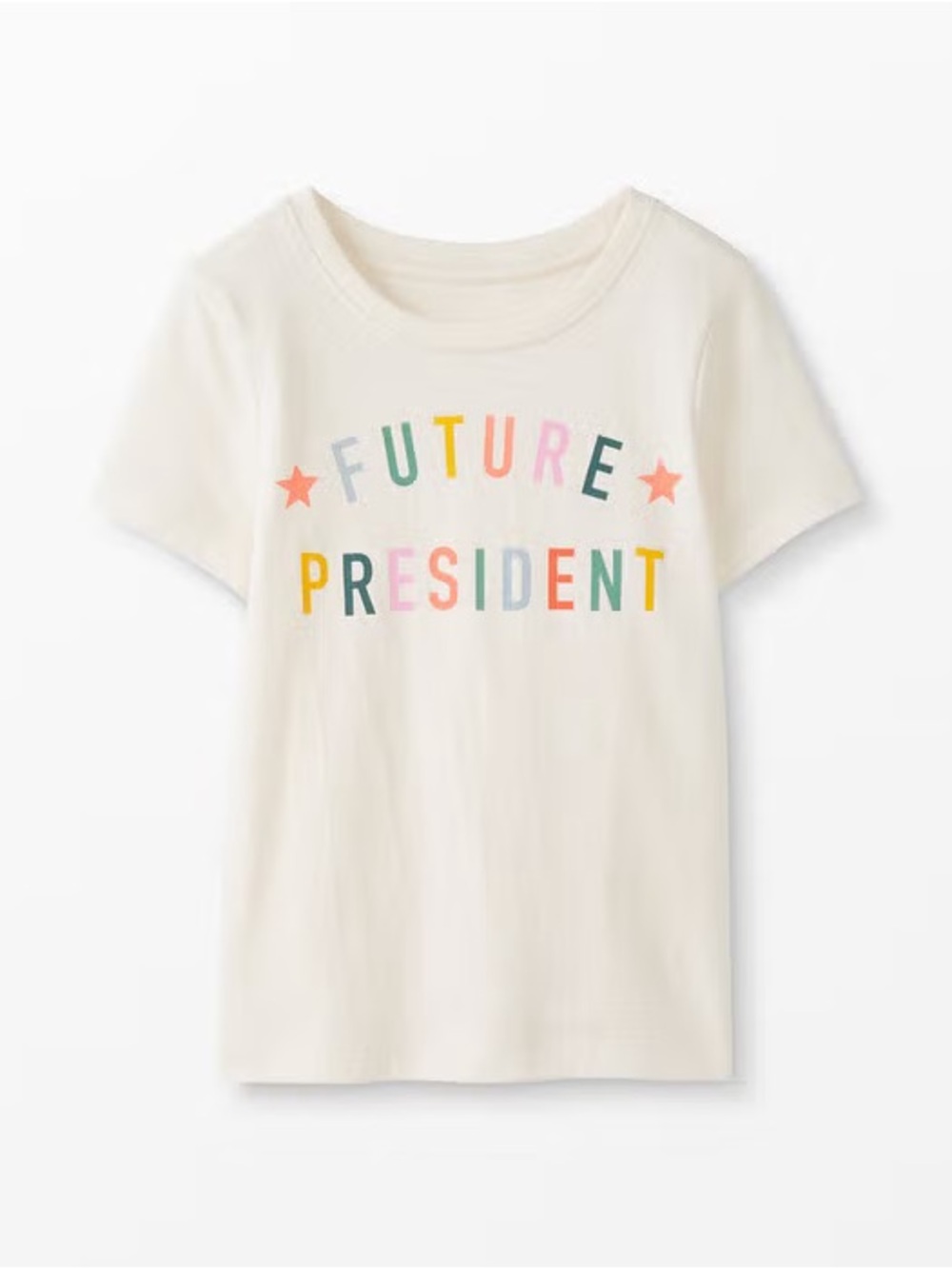 Hanna Andersson Future President Short Sleeved Tee 6/7